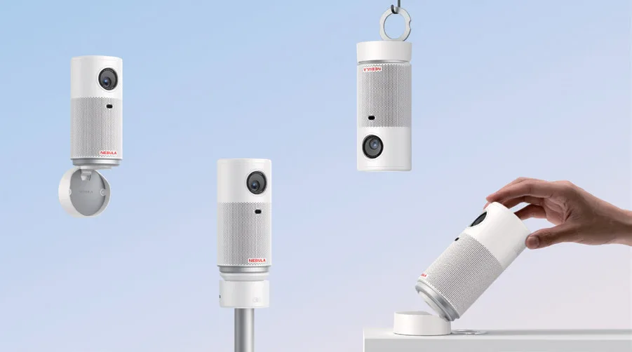 Nebula Capsule Air Blanc Vidéoprojecteurs
