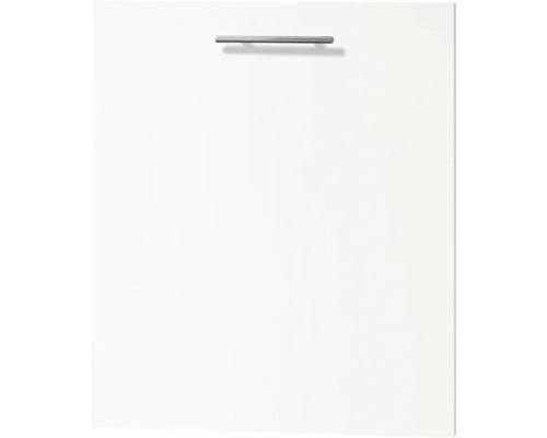 Optifit vaatwasserpaneel voor volledig geïntegreerde vaatwassers Bengt932 BxDxH 59,6x1,6x70 cm wit mat gedemonteerd scharnier omkeerbaar (links of rechts te monteren)
