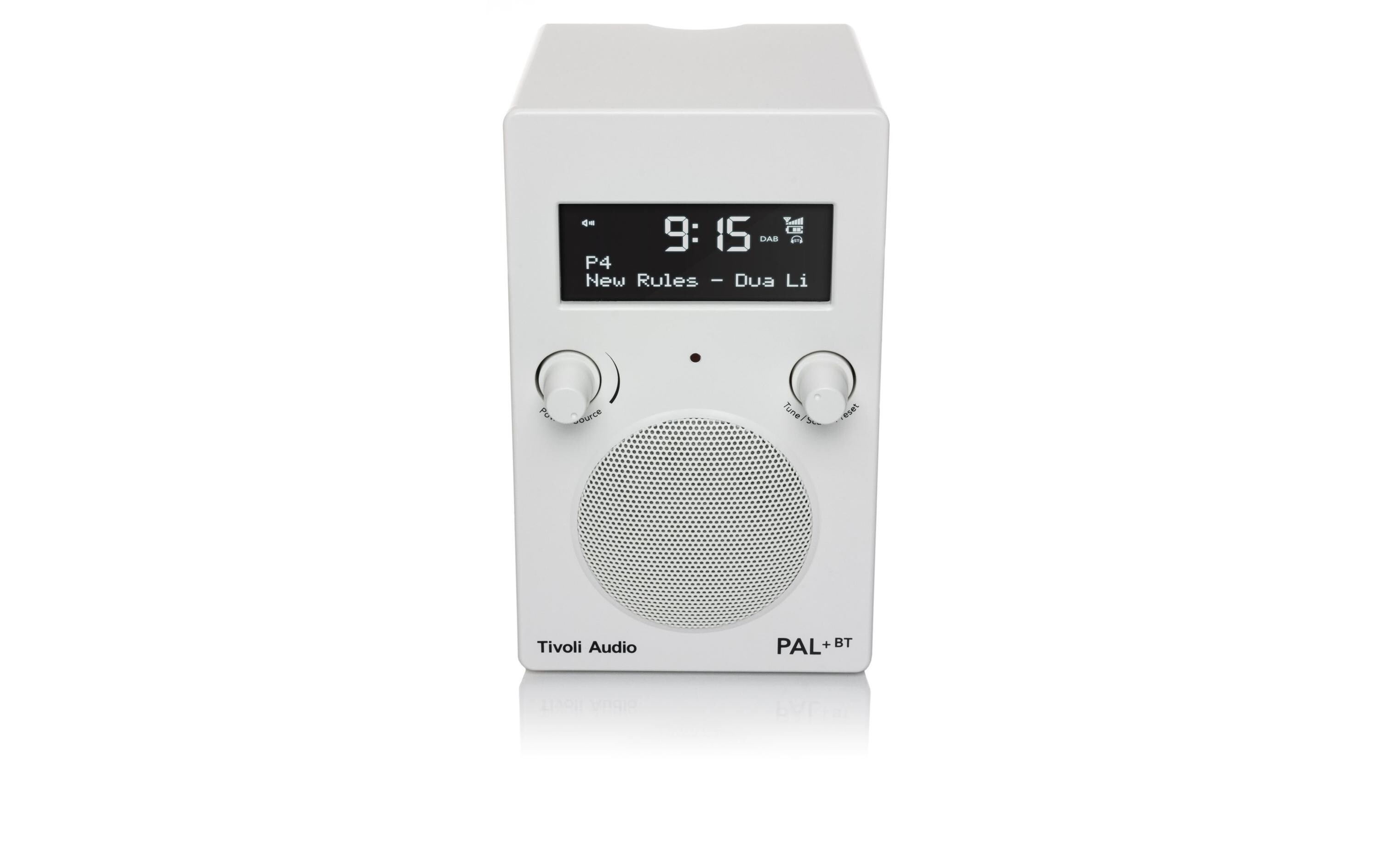 DAB+ Radio PAL+ BT Weiss<br>Kompakter Radio in ausgefallenen Farben