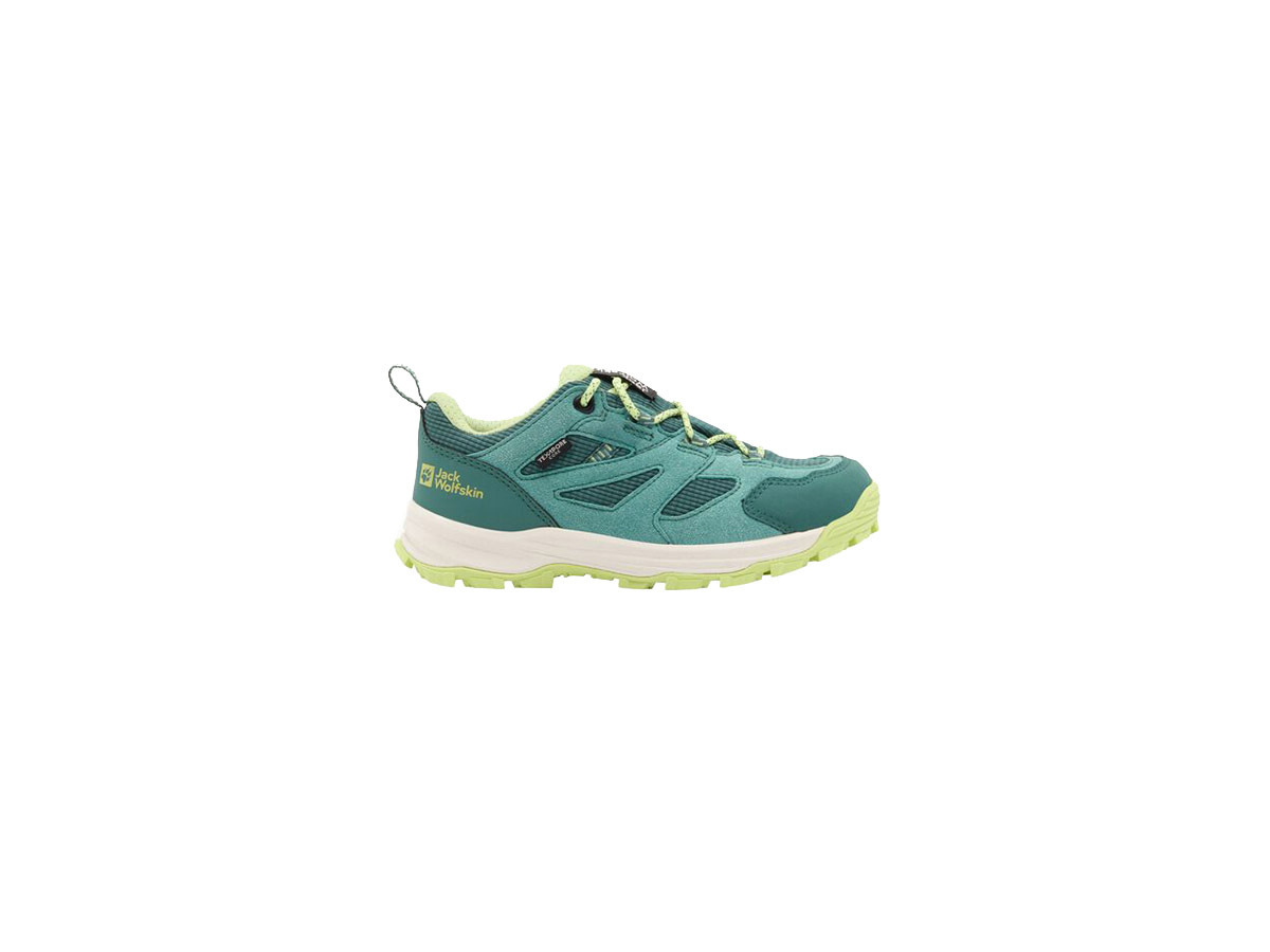 Jack Wolfskin Vojo Tour Tex Low kinder wandelschoenen - Green