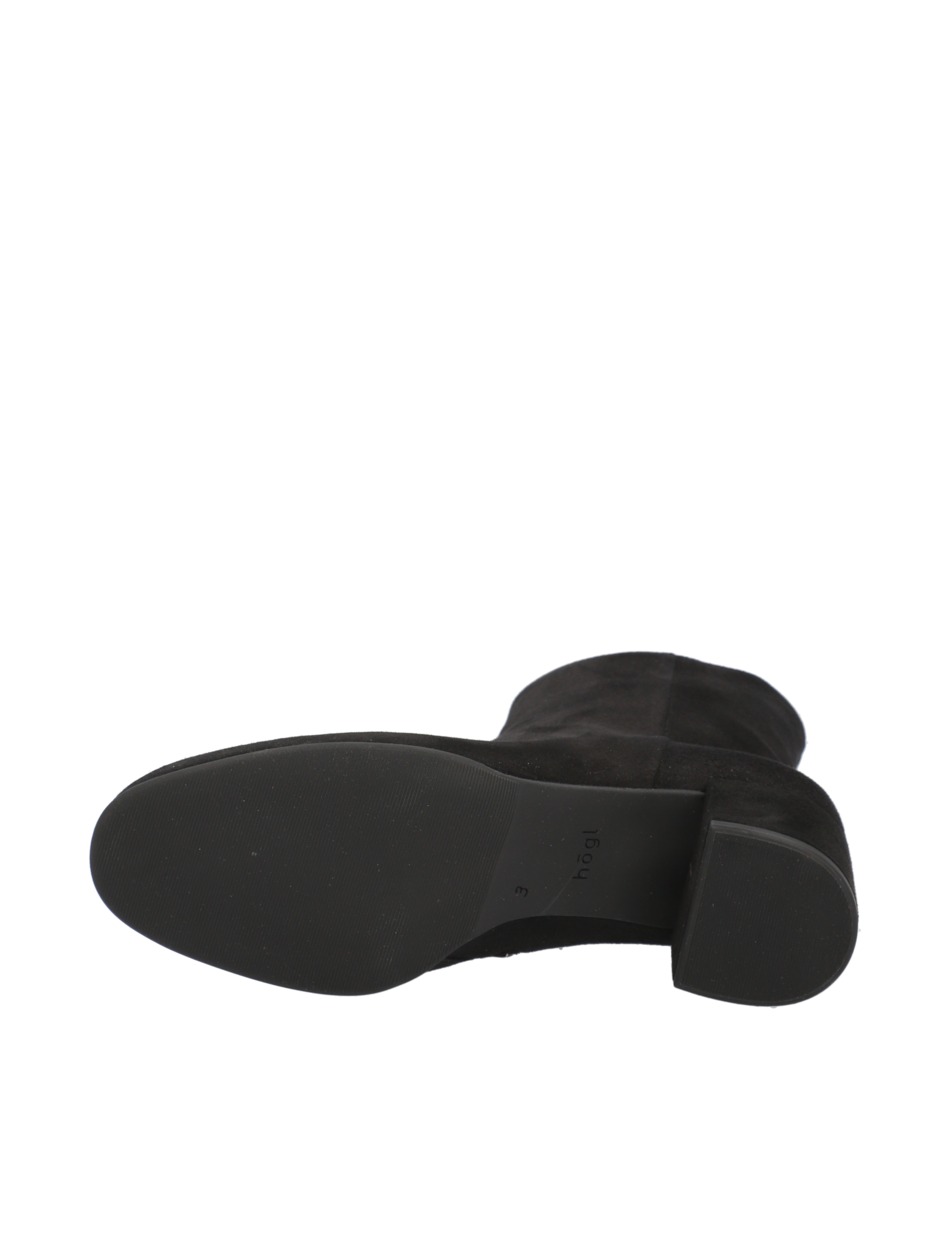 Veloursleder Stiefelette