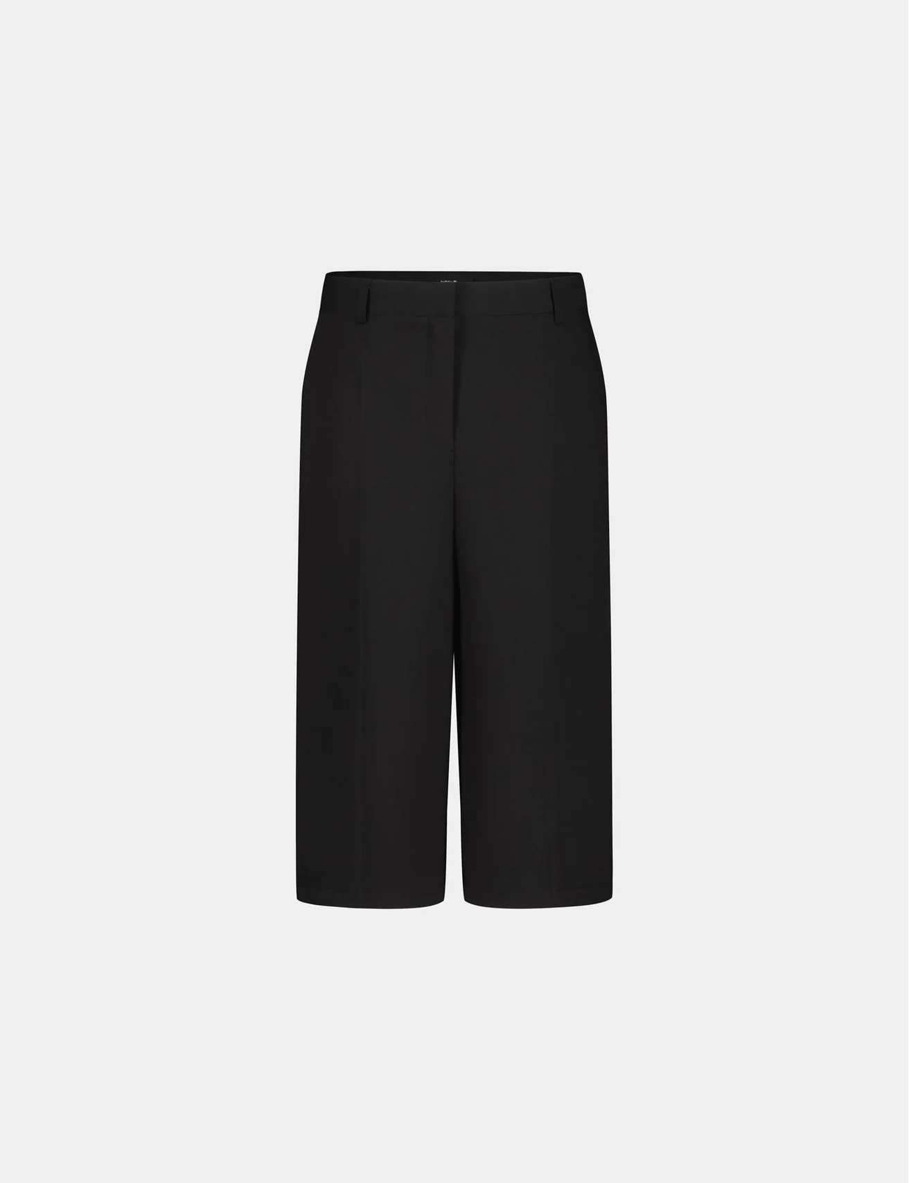 Pantacourt tailleur noir