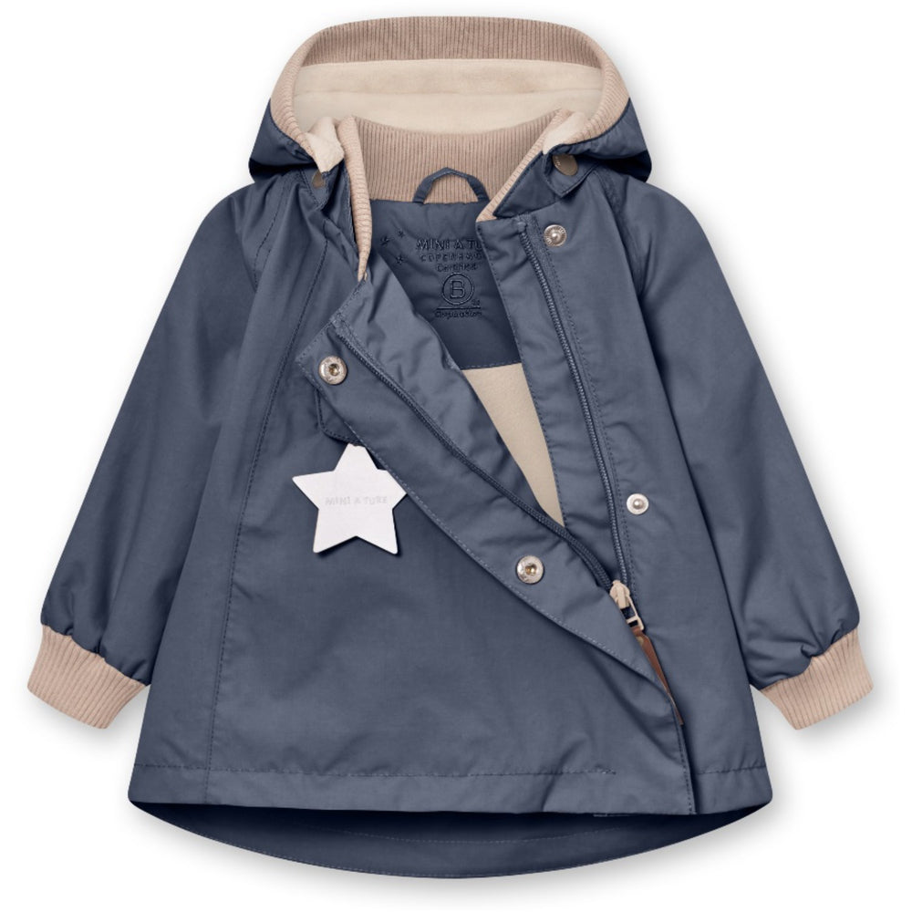 Køb Mini A ture Ombre Blue Wai Fleece Lined Spring Jakke. GRS