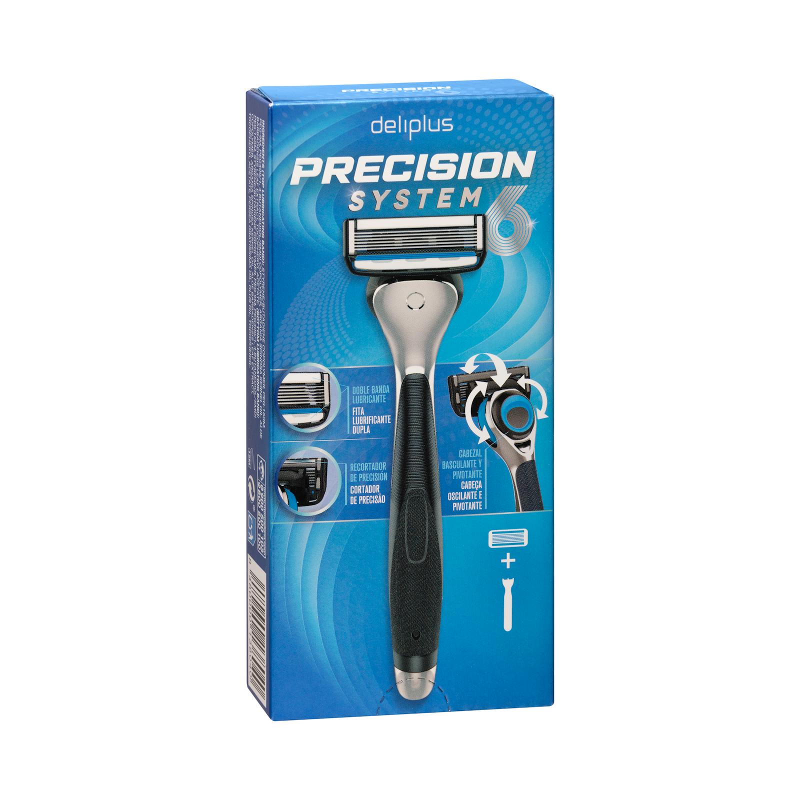 Rasoir rechargeable à 6 lames Deliplus Precision System