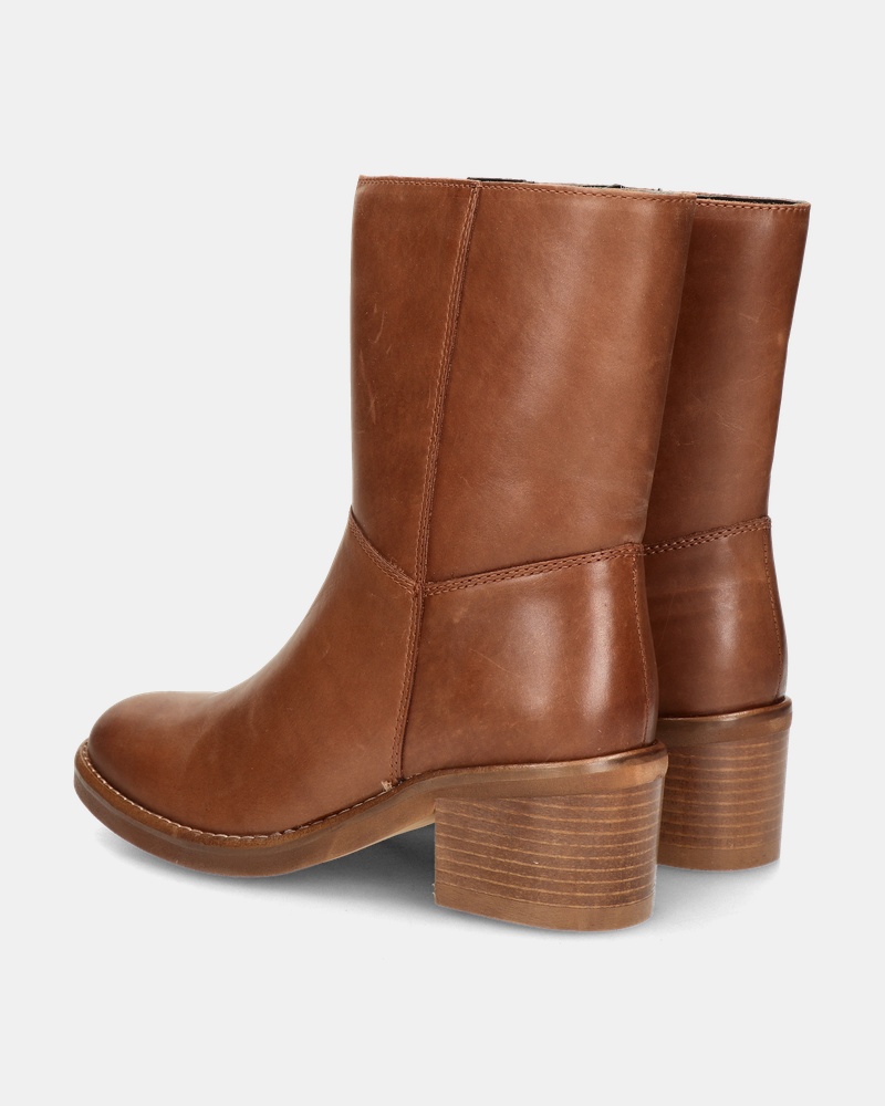 Nelson Rits- & gesloten boots  - cognac