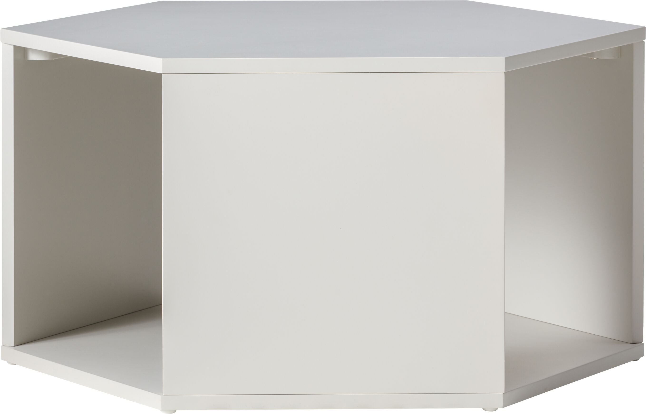 MARLEY Salontisch 70x60.5xH36.5cm - Eiche furniert / B: 70.0 cm x T: 60.5 cm x H: 36.5 cm