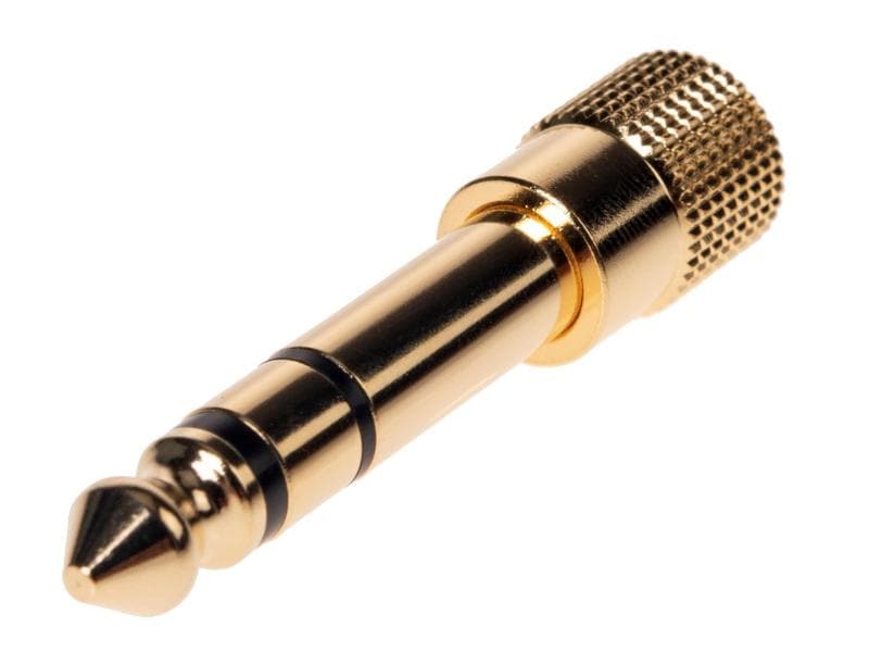 Bemero Audio-Adapter BA2002 Klinke 6,3mm male - Klinke 3,5m Hochwertiger und robuster Bemero Audio-Adapter