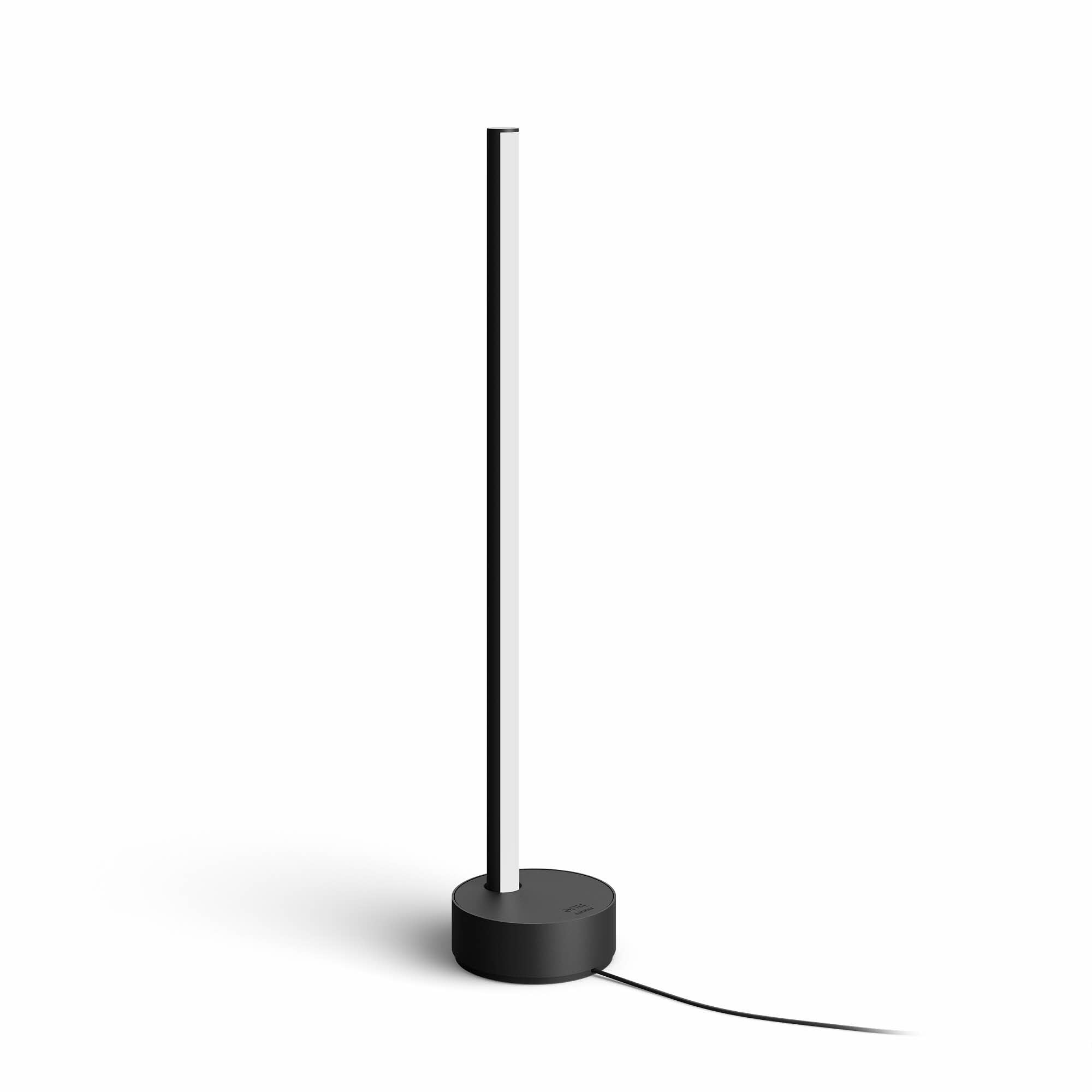 Philips hue GRADIENT SIGNE Tischleuchte - Schwarz / B: 14.6 cm x T: 14.0 cm x H: 57.6 cm