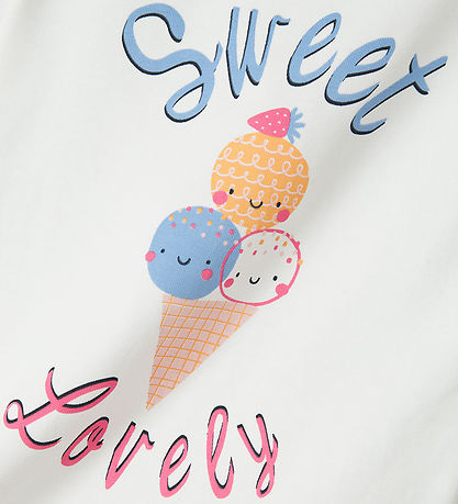 Name It T-Shirt - NmfVix - Bright White