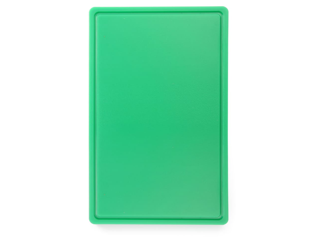 Planche à découper HDPE 500 - 53 x 32,5 cm - verte - Hendi