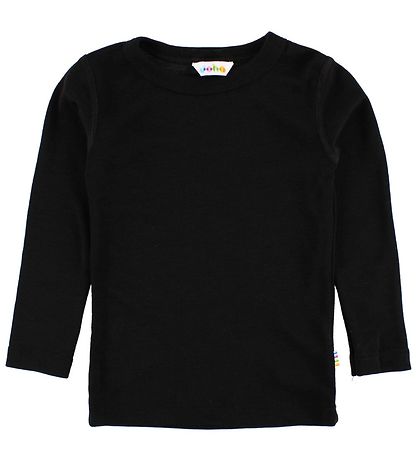Joha Pullover - Wolle/Seide - Schwarz