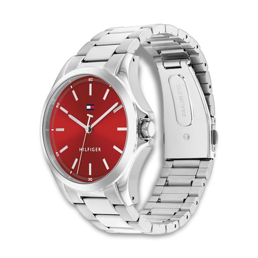 Tommy Hilfiger Bruce 1710677 Herreur, Rød, 43 mm