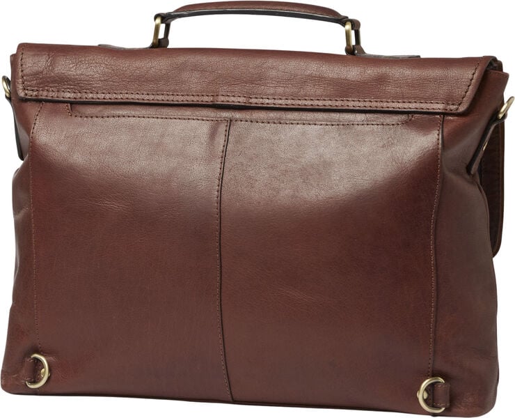 Saddler Pedro Brushed brass Midbrown