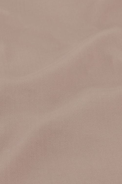 Taupe oversized blouse satijn