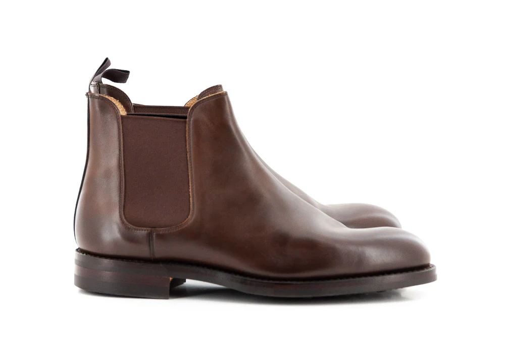 CROCKETT AND JONES - CHELSEA 5 WAX MARRONFONCE