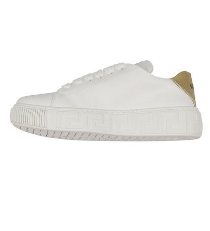 Versace Schuhe - La Greca - Weiß m. Gold