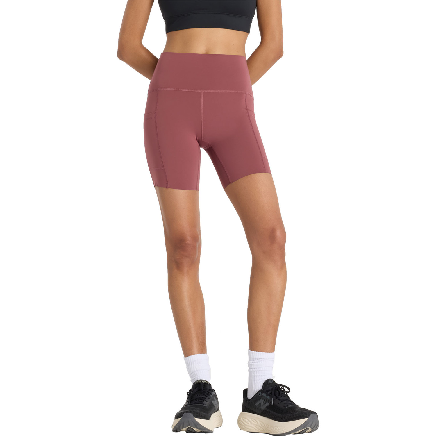 New Balance Sleek Pocket 6'' Legging Dames