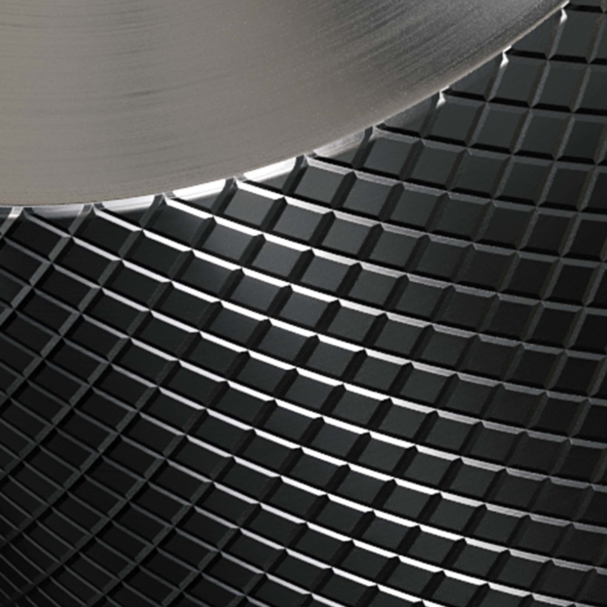 Brauer Gunmetal Carving wastafelkraan met lange, ronde handgreep en ColdStart gunmetal geborsteld PVD