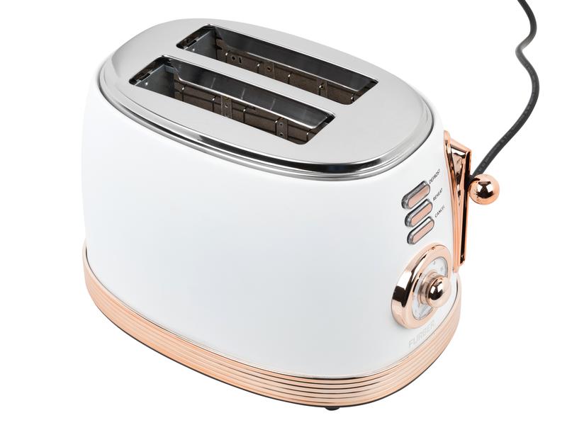 FURBER Toaster Monroe Rosegold Gleichzeitiges Rösten von 2 Toastscheiben