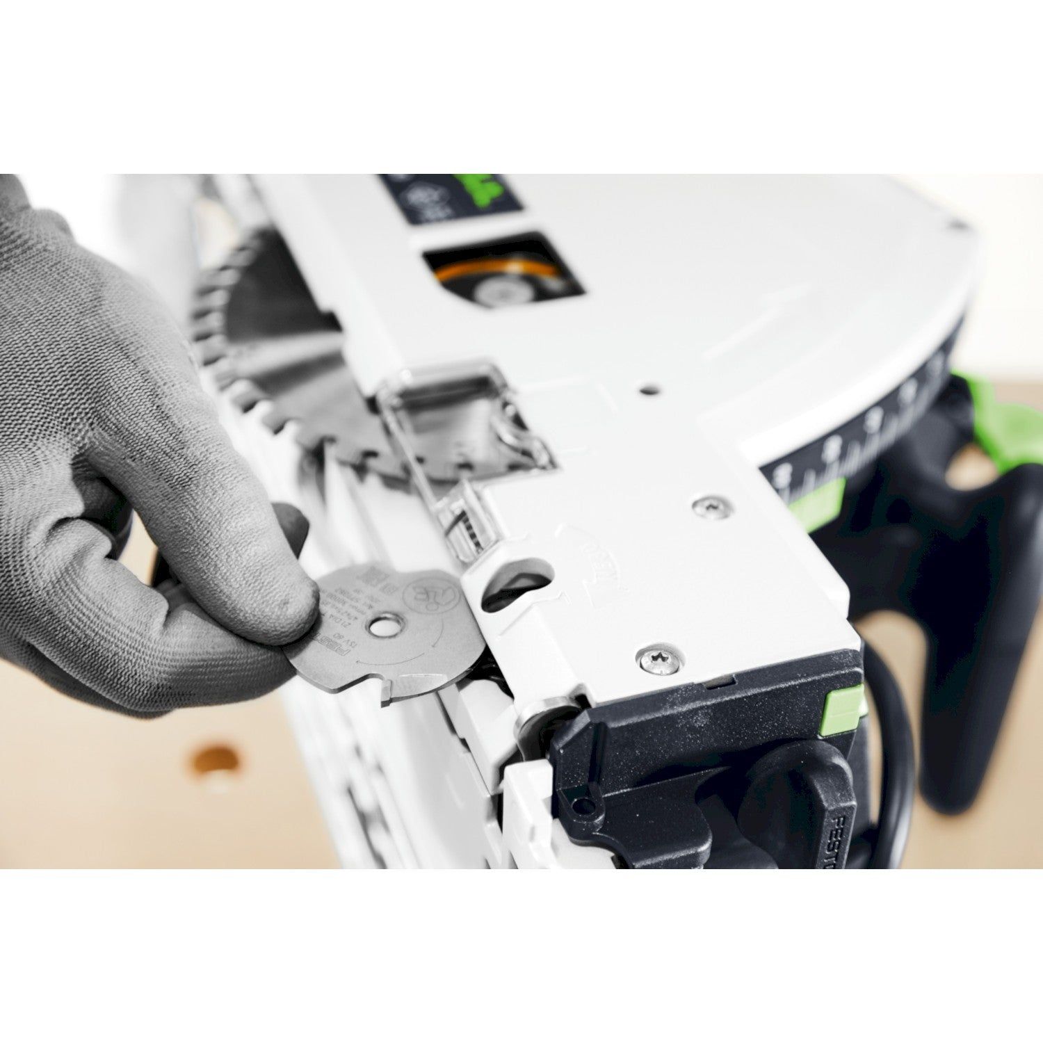 Festool TSV 60 KEBQ-Plus-FS Invalzaag met voorritsfunctie in Systainer   FS 1900/2 Geleiderail - 577743