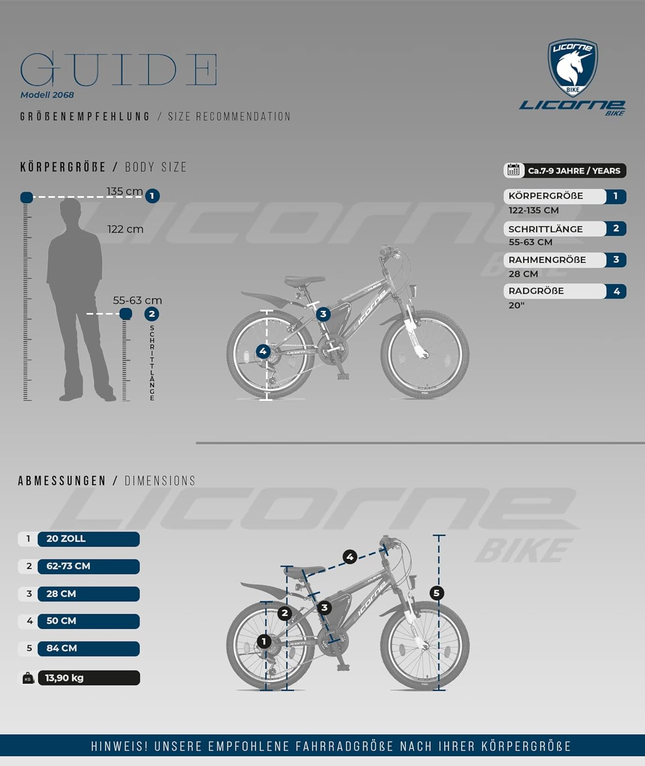 Guia de Bicicletas Licorne Premium Mountain Bike