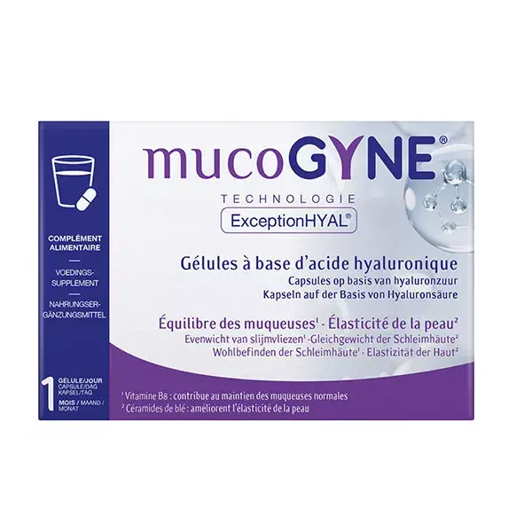 Mucogyne via oral, 28 cápsulas