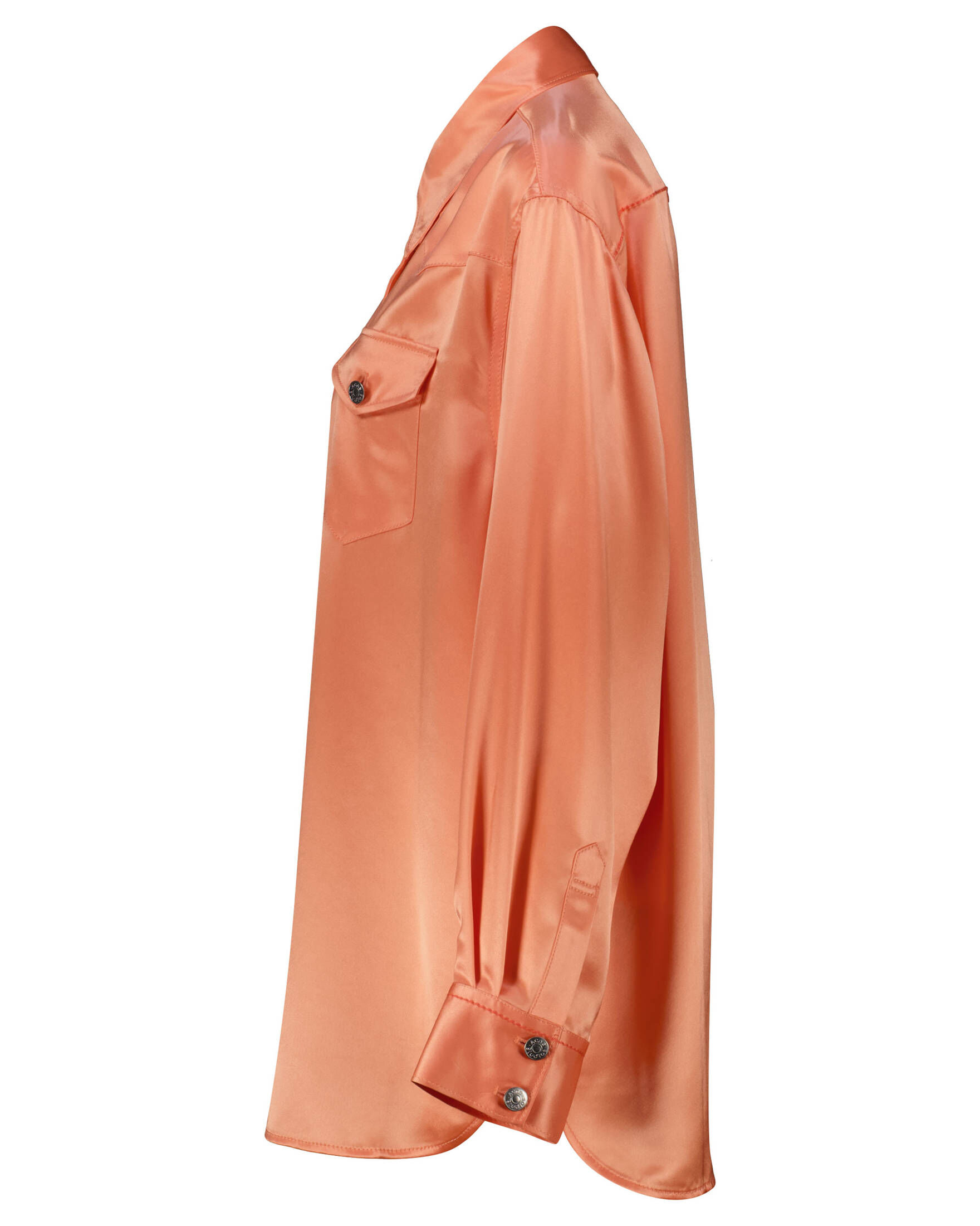 Acne Studios| Damen Satinbluse Langarm