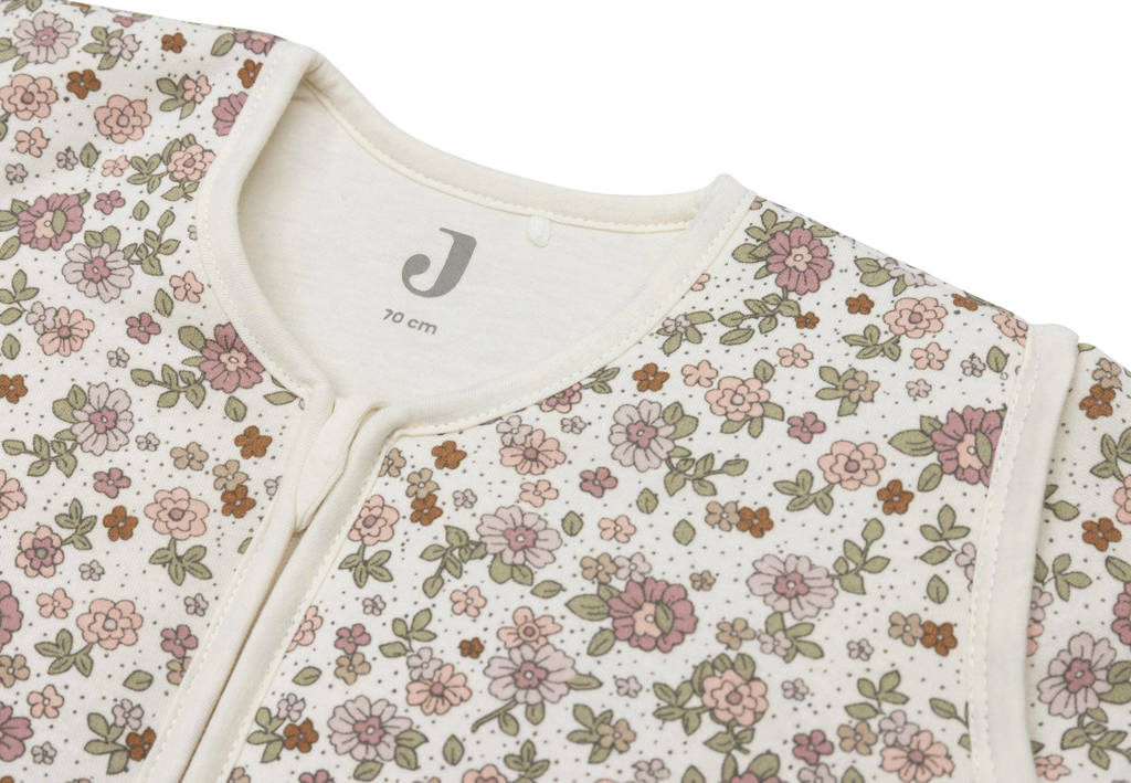 Slaapzak valt superbaby slaapzak met afritsbare mouw Retro Flowers