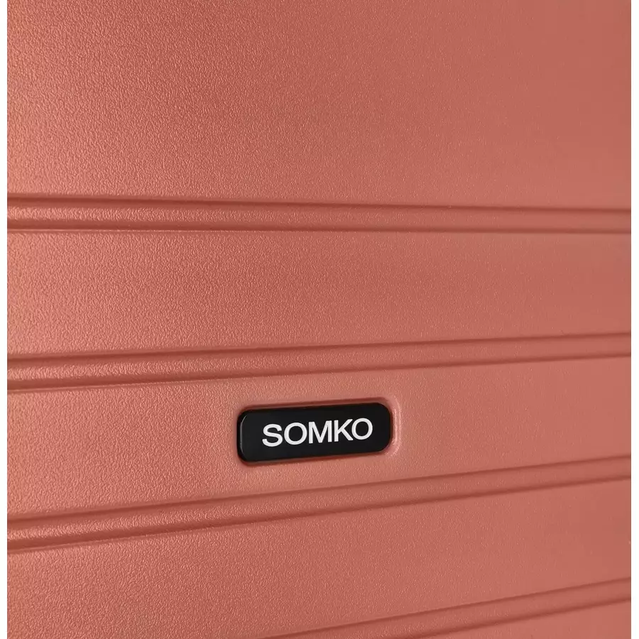 Somko Line - 4-Rollen-Trolley L 77 cm coral