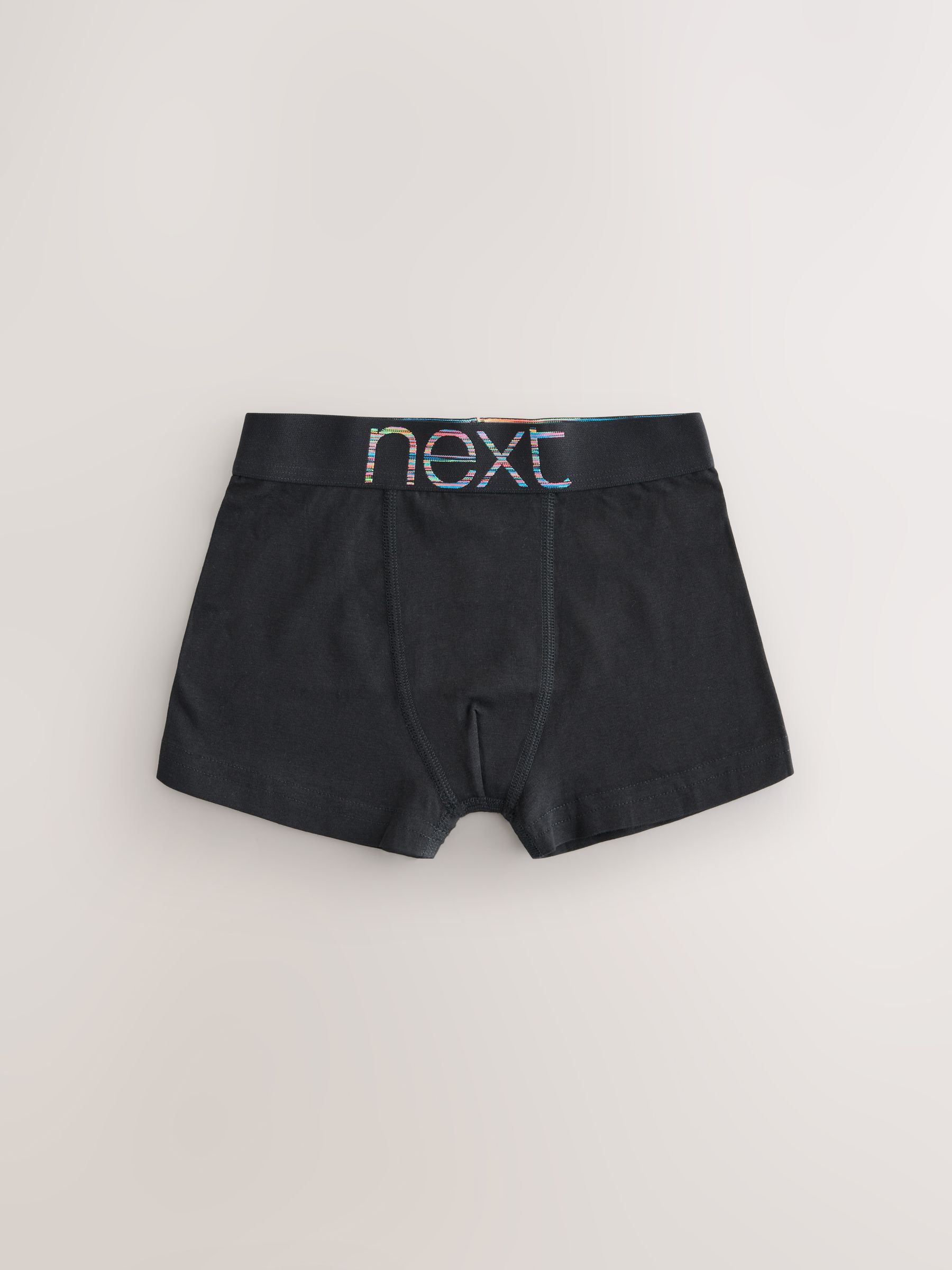 Zwart met felgekleurde tailleband - Verpakking van 10 trunks (1,5-16jr)