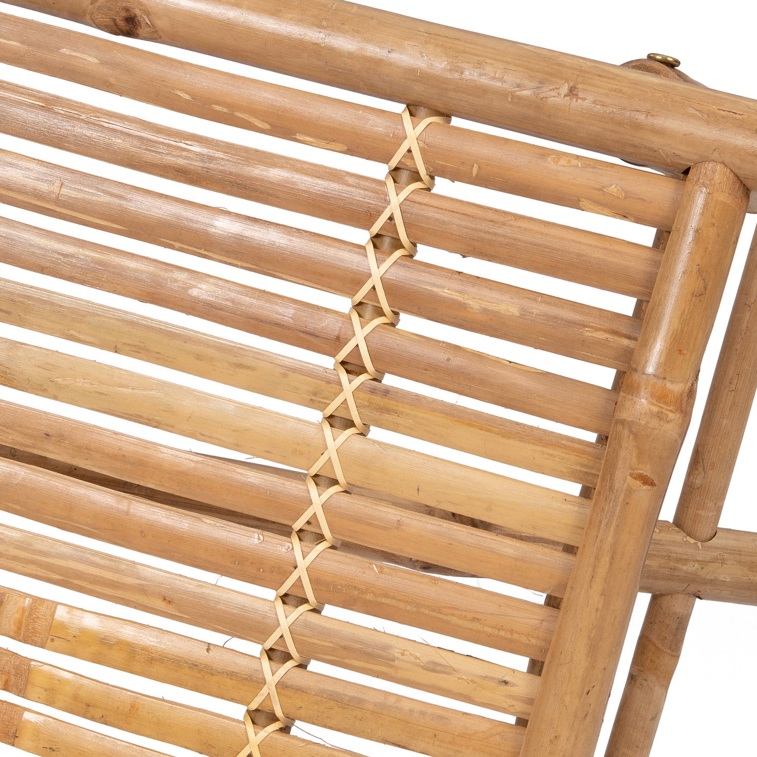 Intratuin tuinbank bamboe 120 x 33 x 45 cm