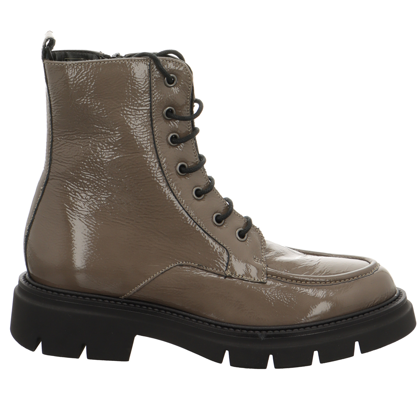 Schnürboots beige