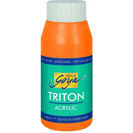 SOLO GOYA Triton Acrylic Fluoreszierend Orange 750 ml