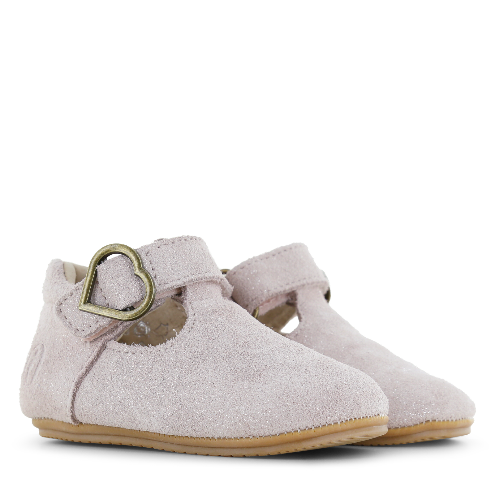 Shoesme roze BABY-PROOF® T-band schoentje Leer | Meisjes schoenen