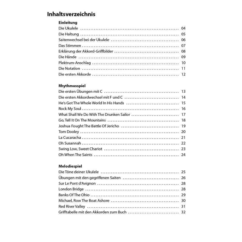 Cascha HH 1301 DE Ukulele - Schnell und einfach lernen (Duitstalig)