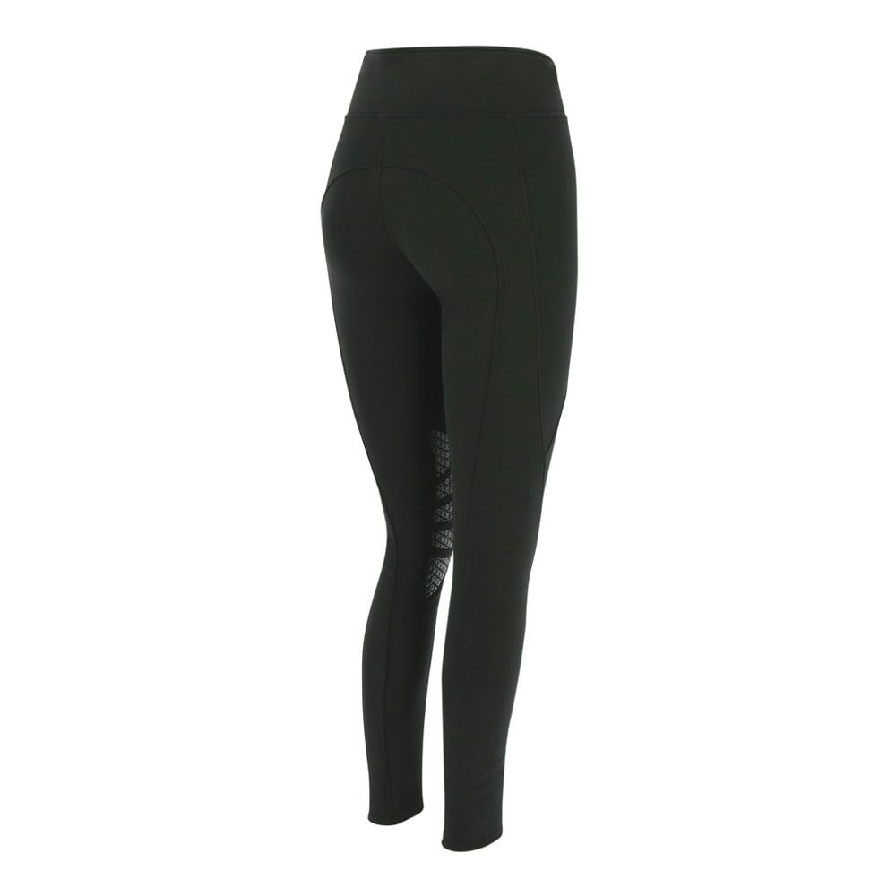 Equitheme DOLOMYT - Pantalon siliconé hiver Femme noir