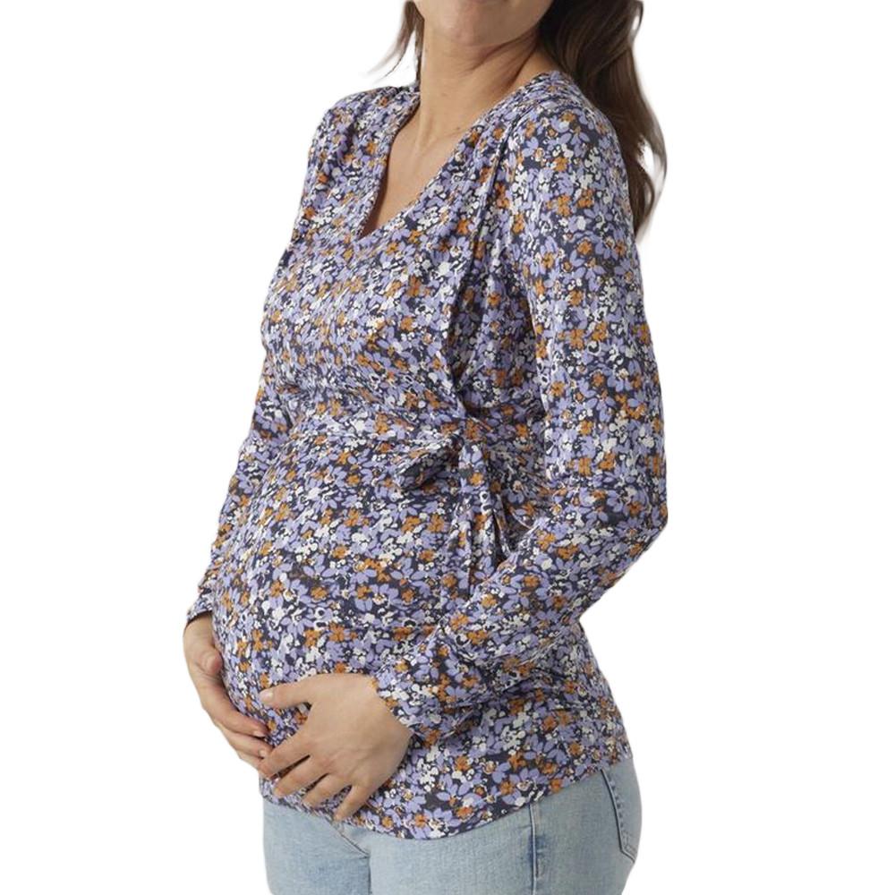 Mamalicious T-Shirt Mauve Femme Mamalicious Asta