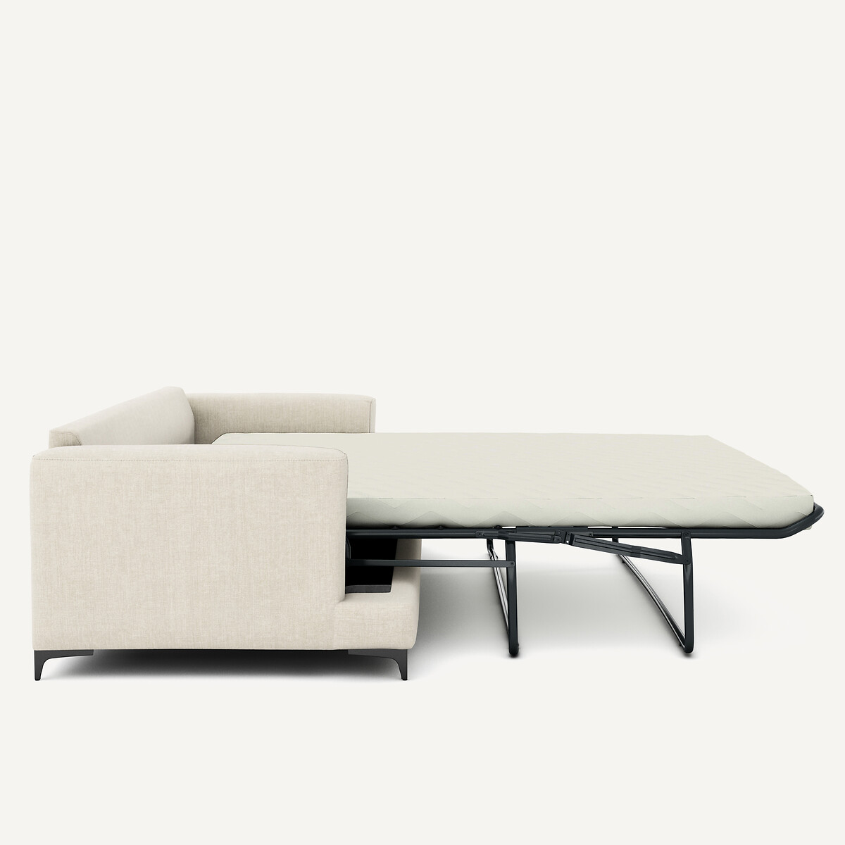 AM.PM<br>Sofá-cama de 4 lugares em linho de algodão, Marsile