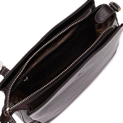 Adax Sia Skuldertaske, Dark Brown