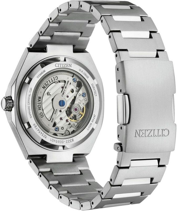 Citizen - Zenshin Polshorloge - Titanium - Grijs - Automatisch - Kaliber 8322