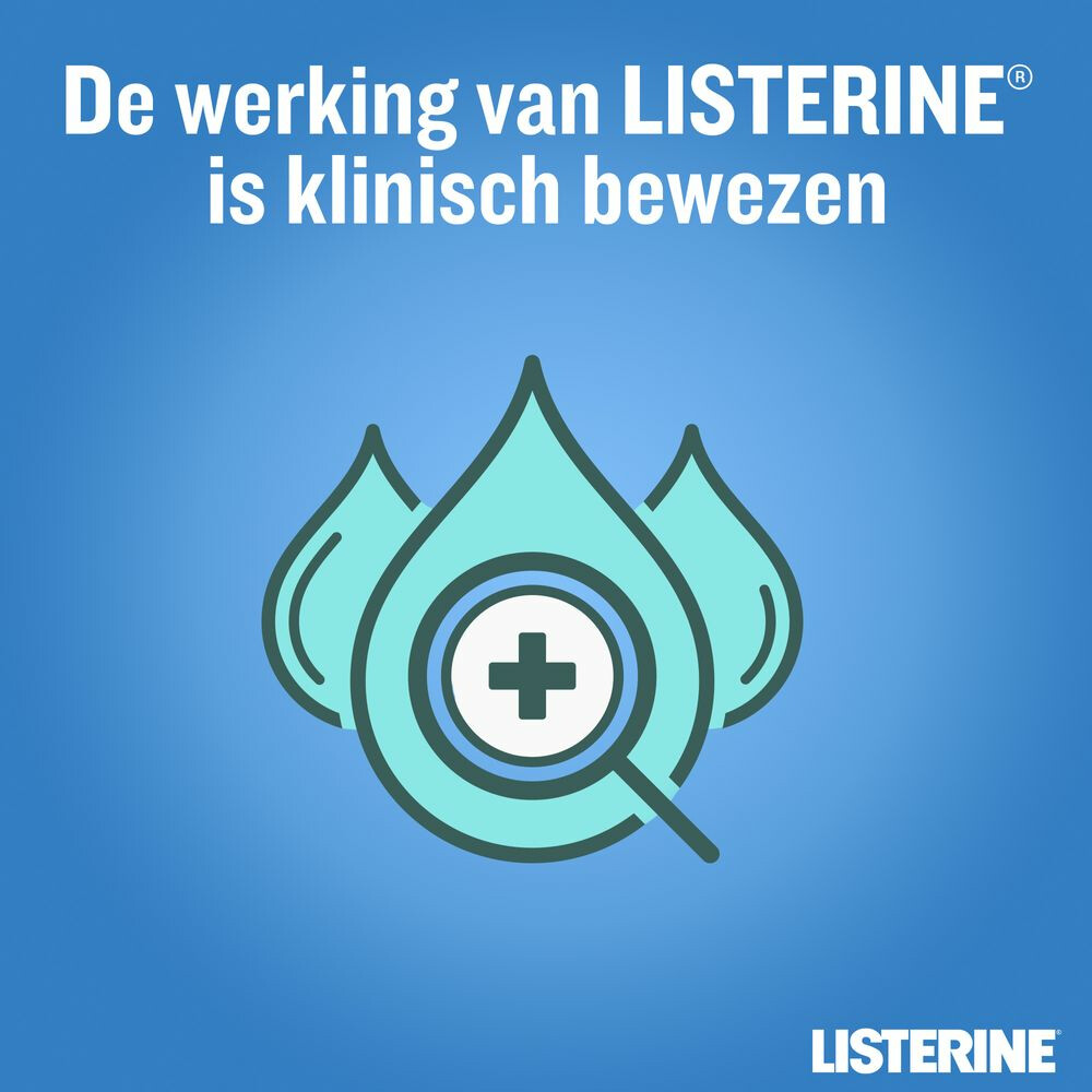 3x Listerine Total Care Bescherming Tegen Tandsteen500 ml