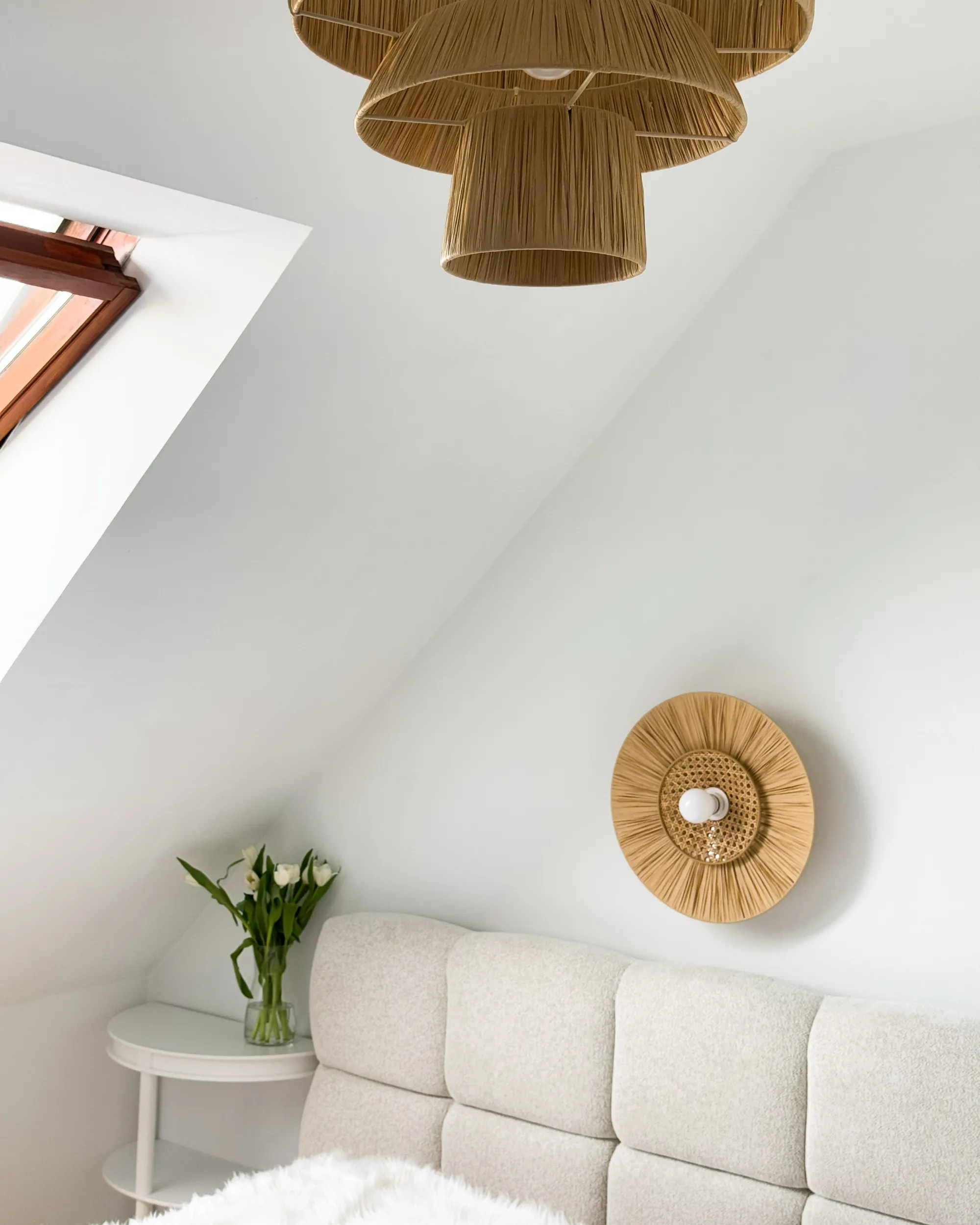 Wandlamp YAAPI Papier Natuurlijk