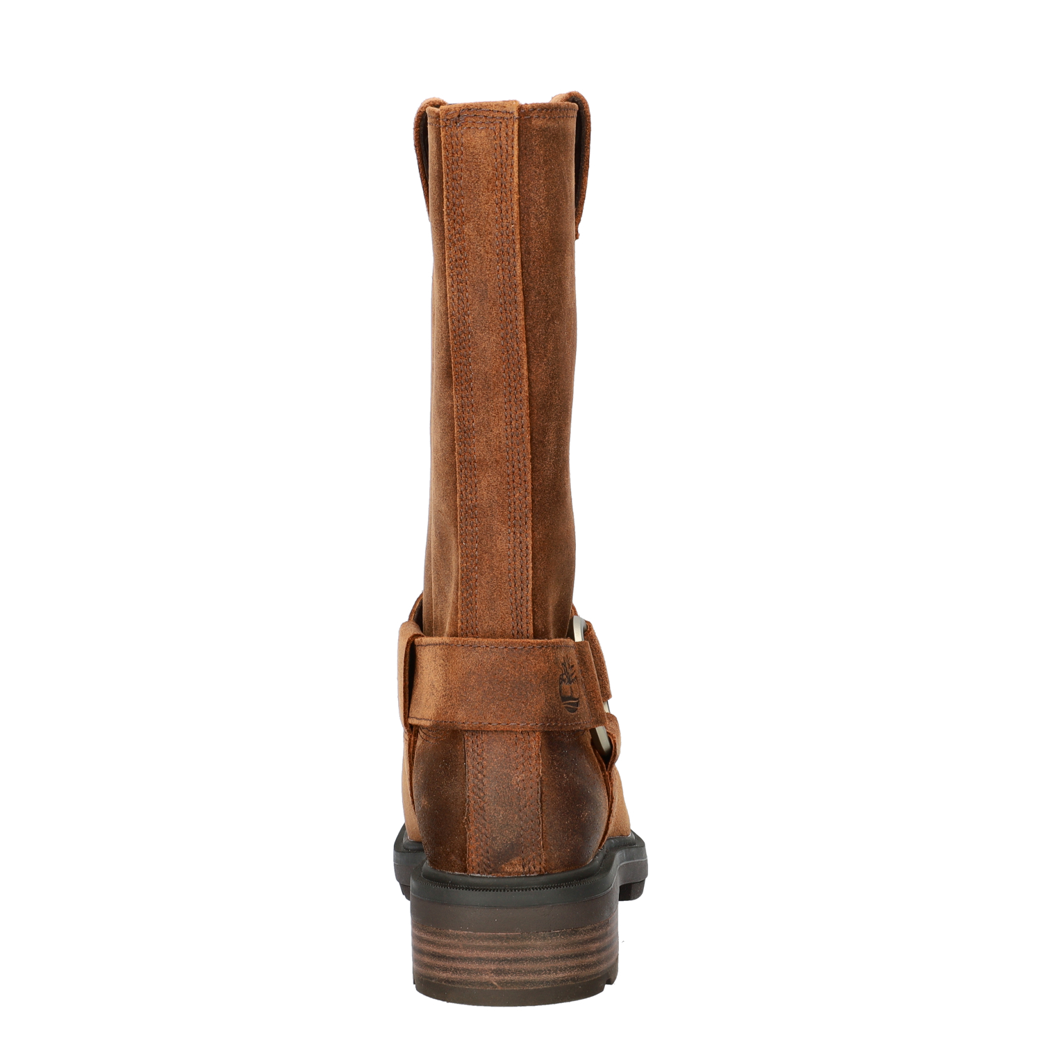 Tall Pull On dames bikerboot Timberland Bruin