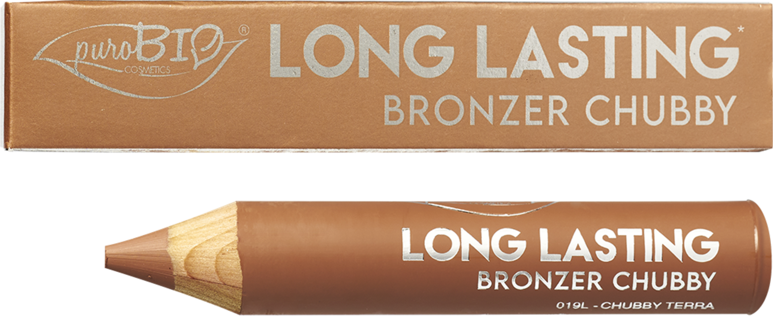 puroBIO cosmetics  Long Lasting Bronzer Pencil Chubby, 19L (3,30 g)