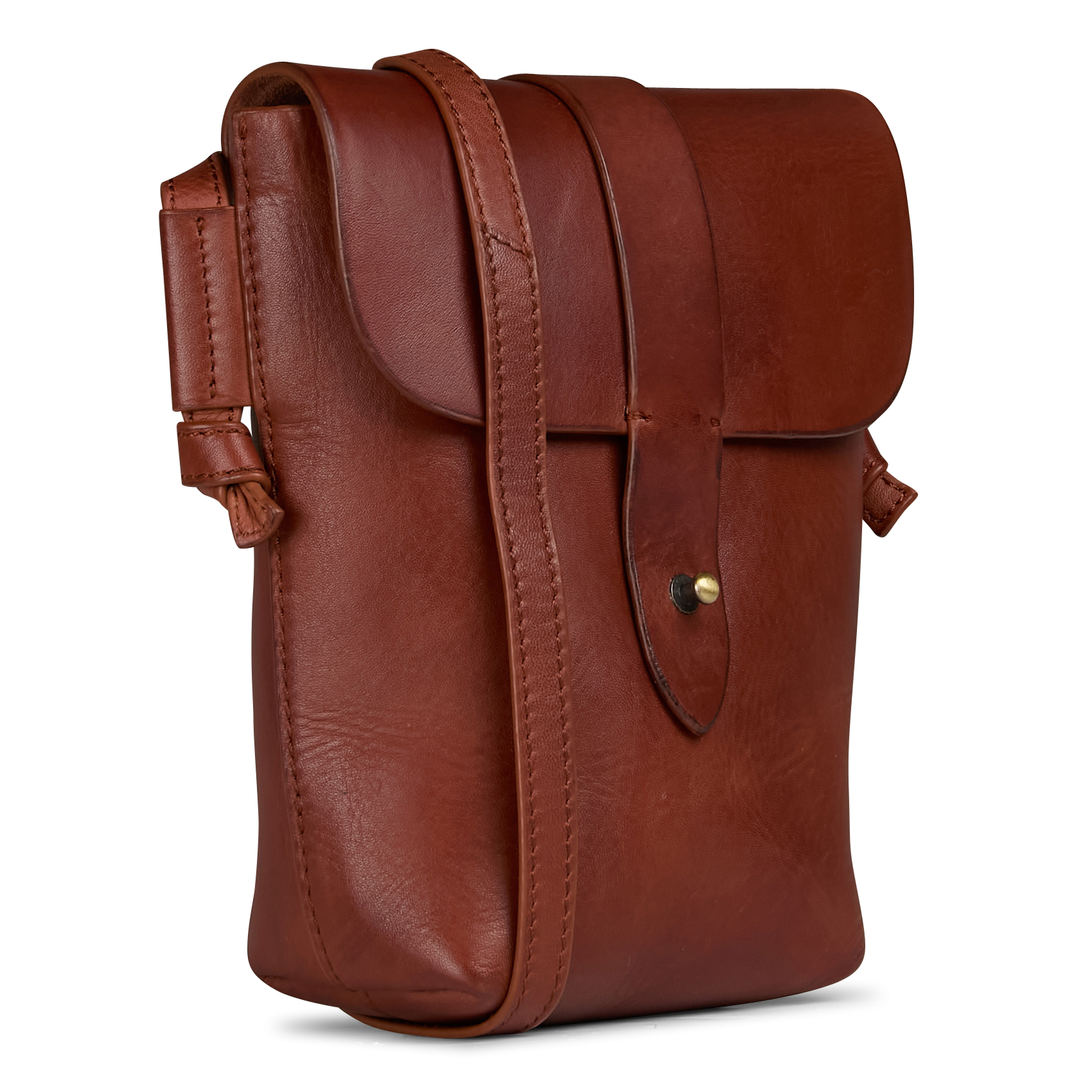 GABRIEL MINI - Sac bandoulière en cuir | Beige