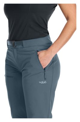 Pantalon Softshell Femme Rab Incline AS Bleu