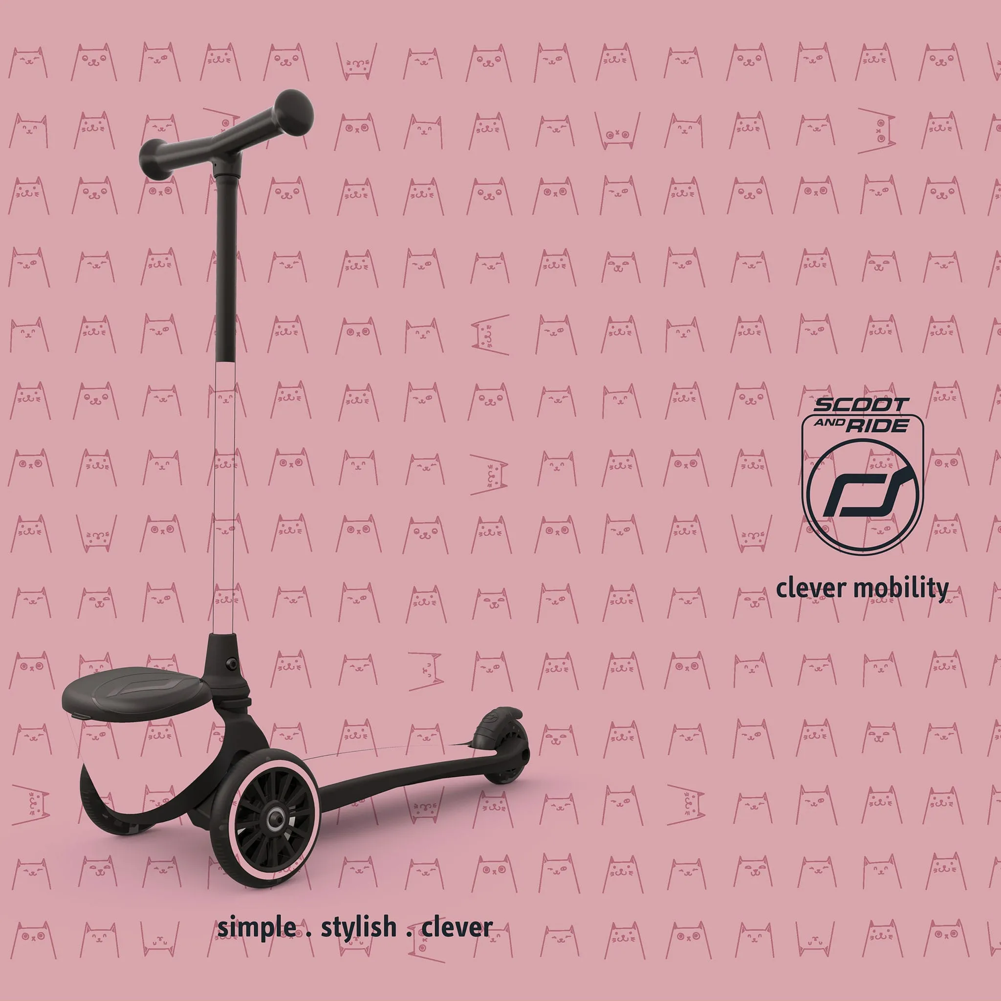 Scoot and Ride Trottinette Highwaykick 2 LifeStyle LED