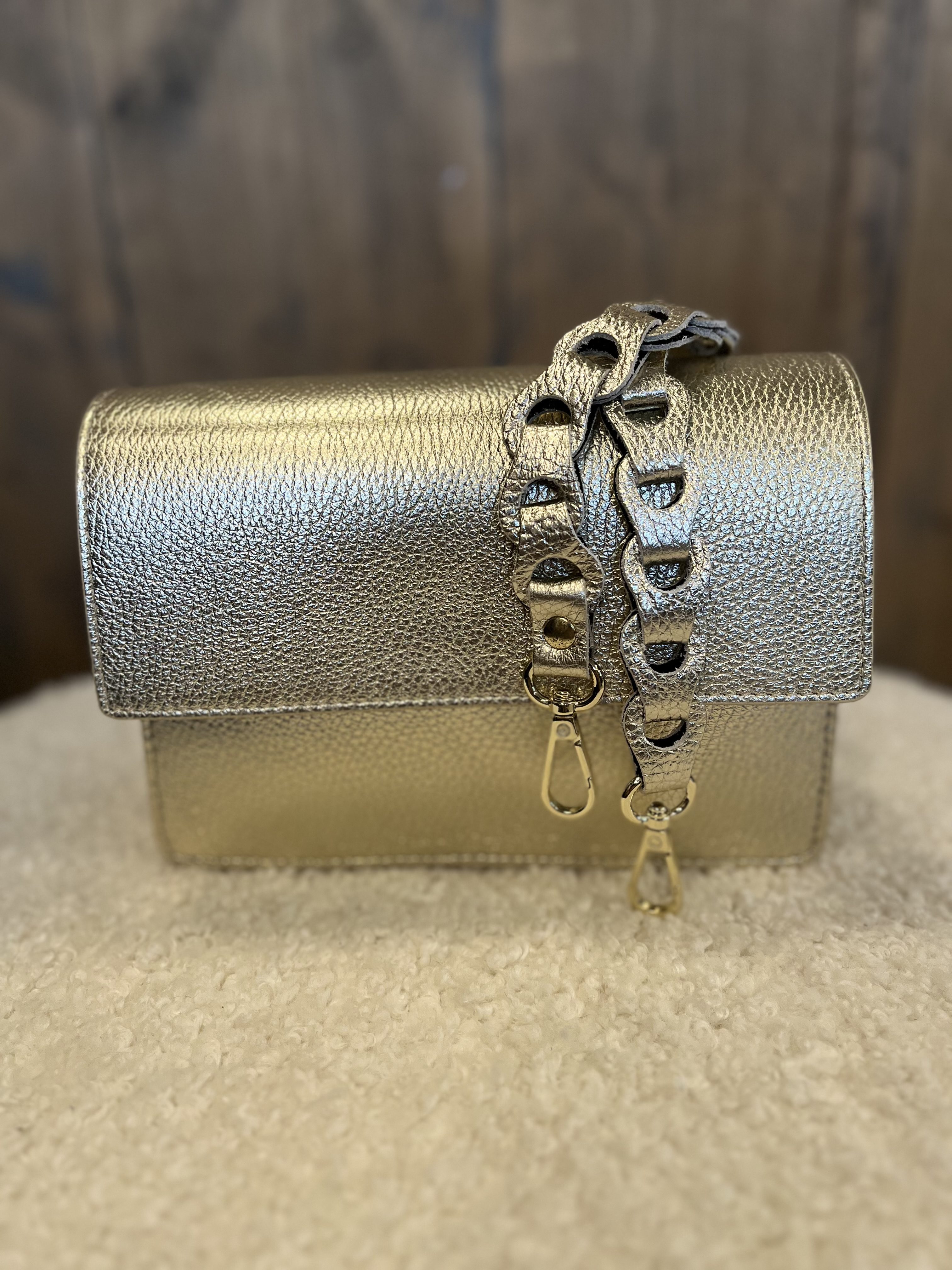 Bag Strap - Smal Goud - Goud