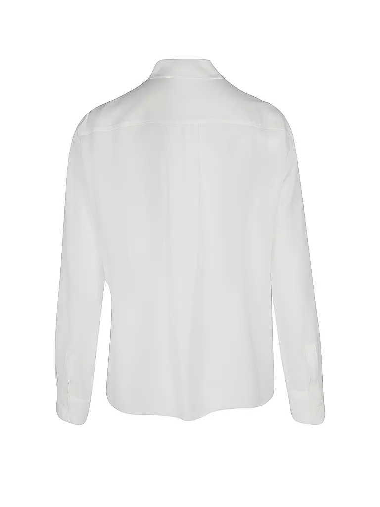 EMPORIO ARMANI Seidenbluse weiss