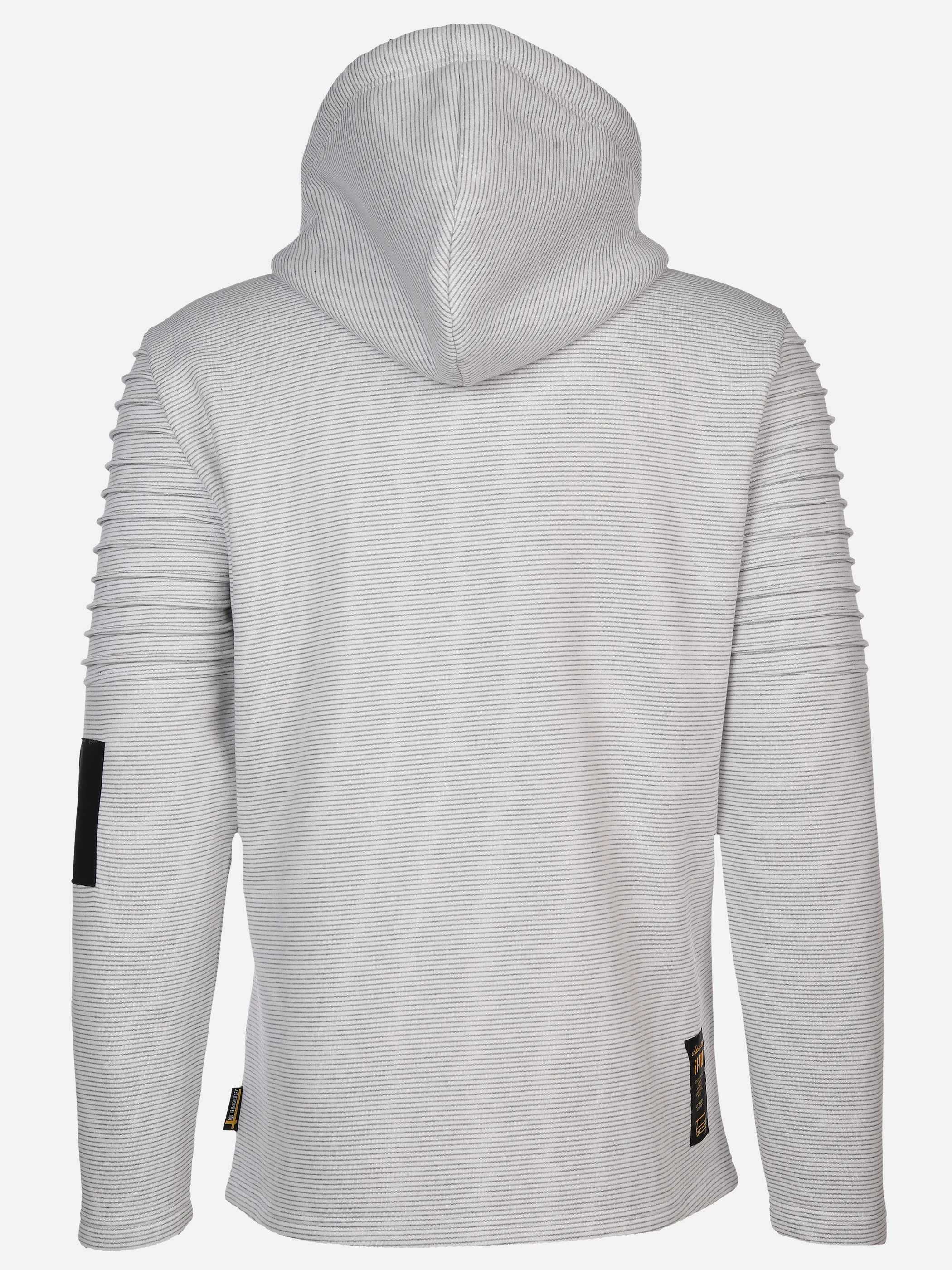Herren Bikersweatjacke mit Kapuze